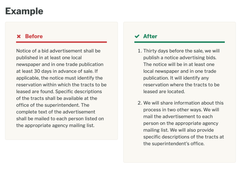 Before and after | Paragraphs |  Blogging tips