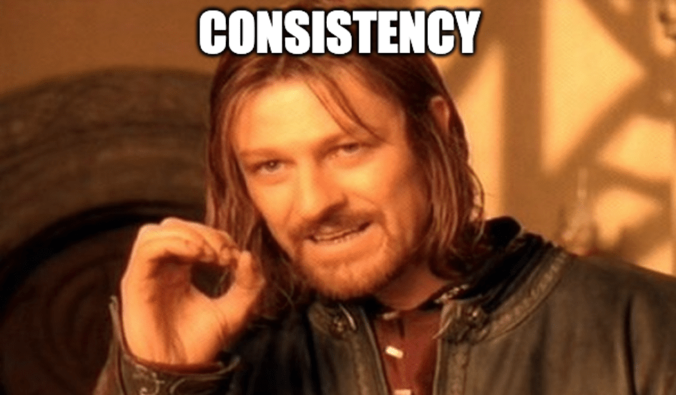 consistency is a key | 4 writing skills for bloggers